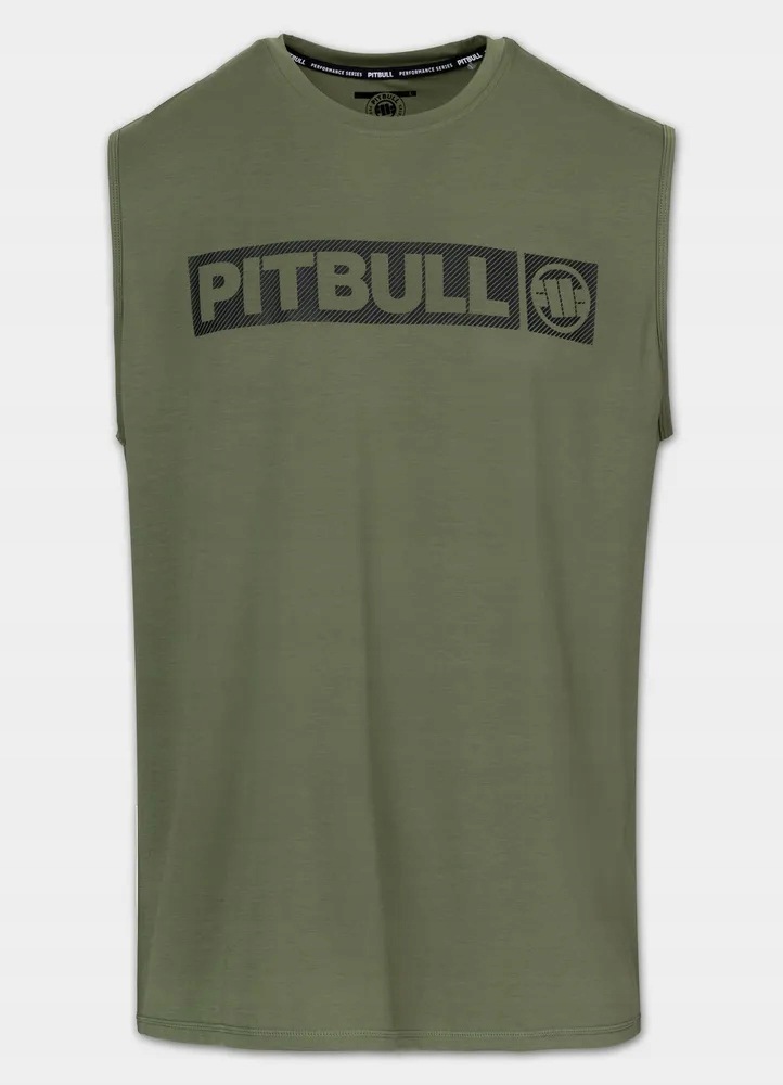 Tank Top męski Casual Sport Pitbull szybkoschnący sportowy tanktop Hilltop