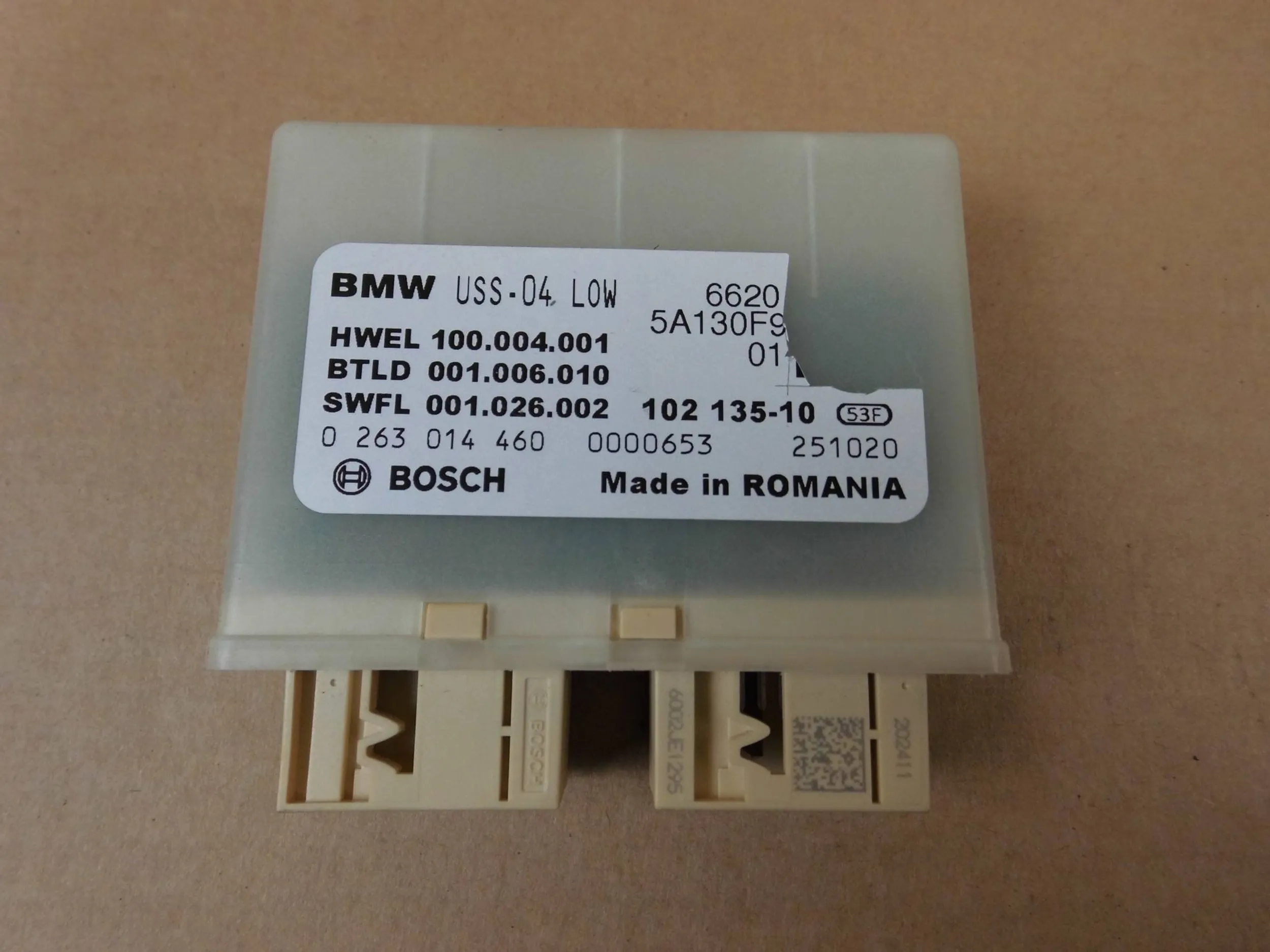 BMW 1 F40 module PDC 0263014460