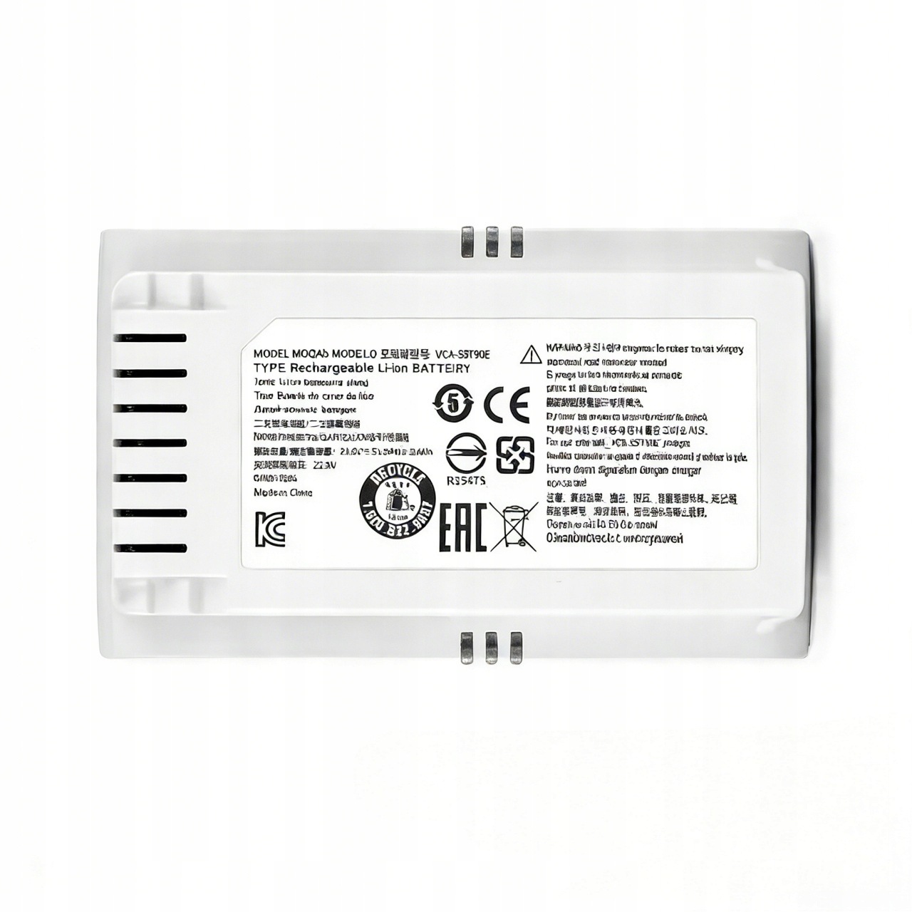 Baterie Akumulátor pro Jet 70 75 21.6V 4000 mAh VCA-SBT90E Bílá