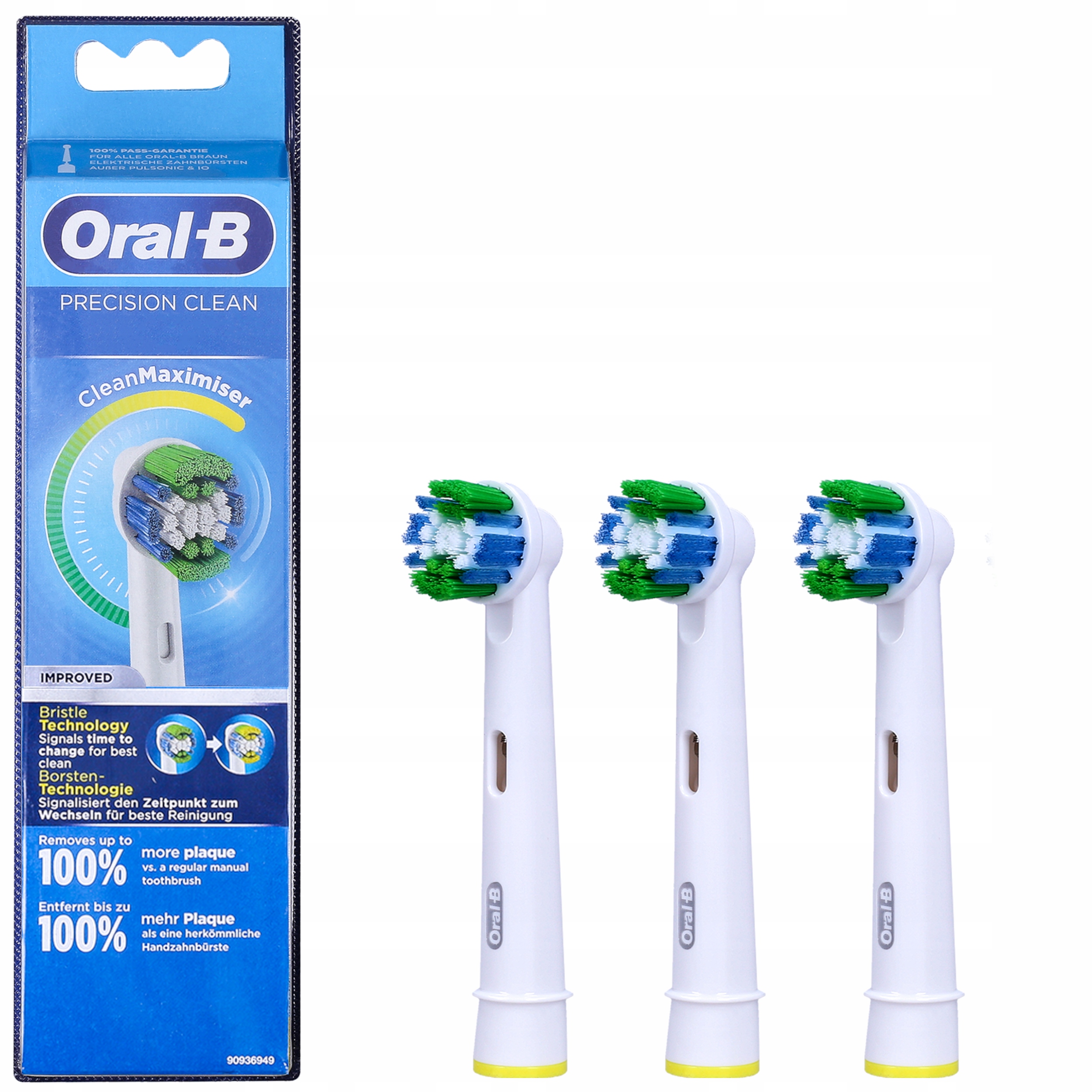 

3x Oryginalna Końcówka Oral-b Precision Clean