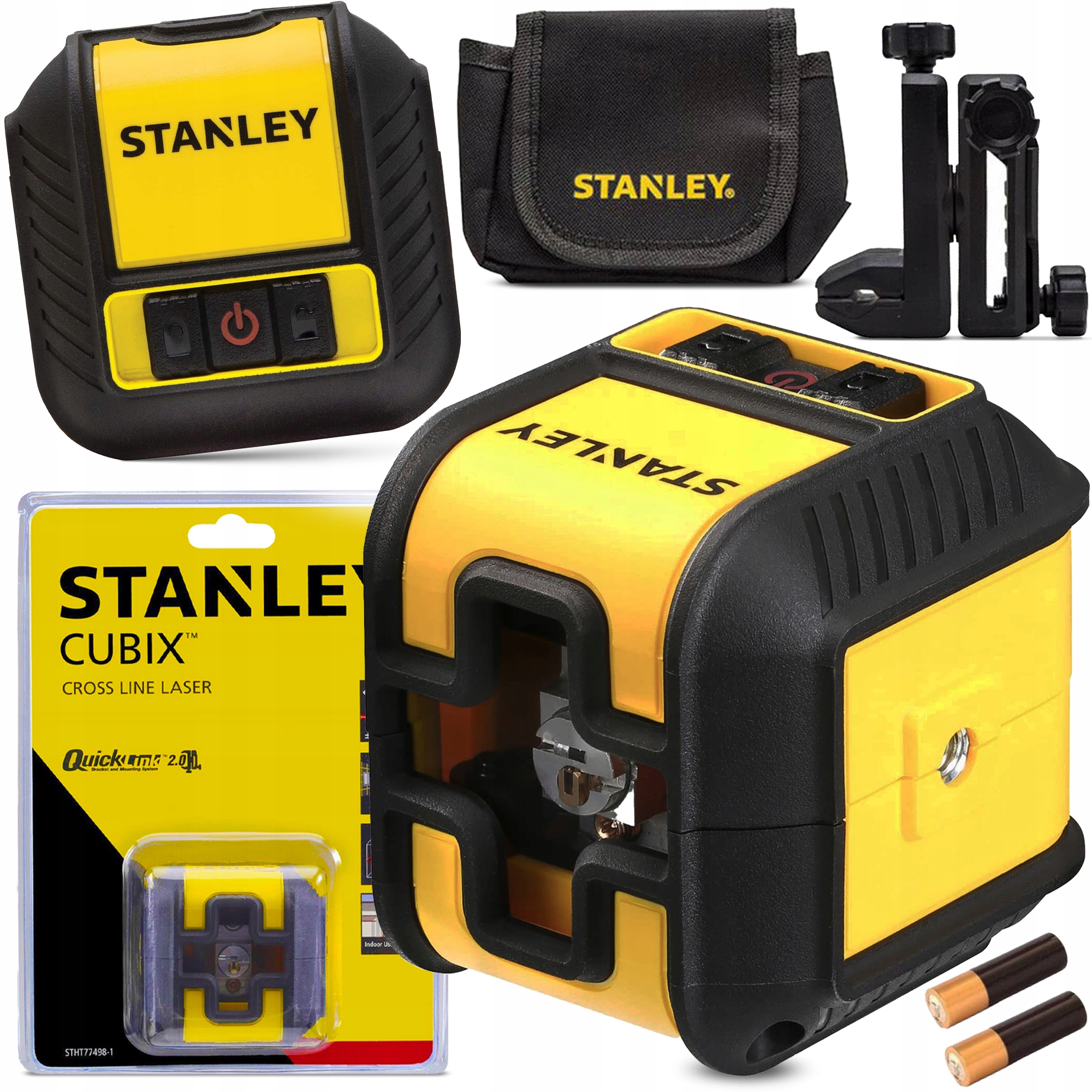 

Stanley Laser krzyżowy Cubix 2 Poziomica 77-498