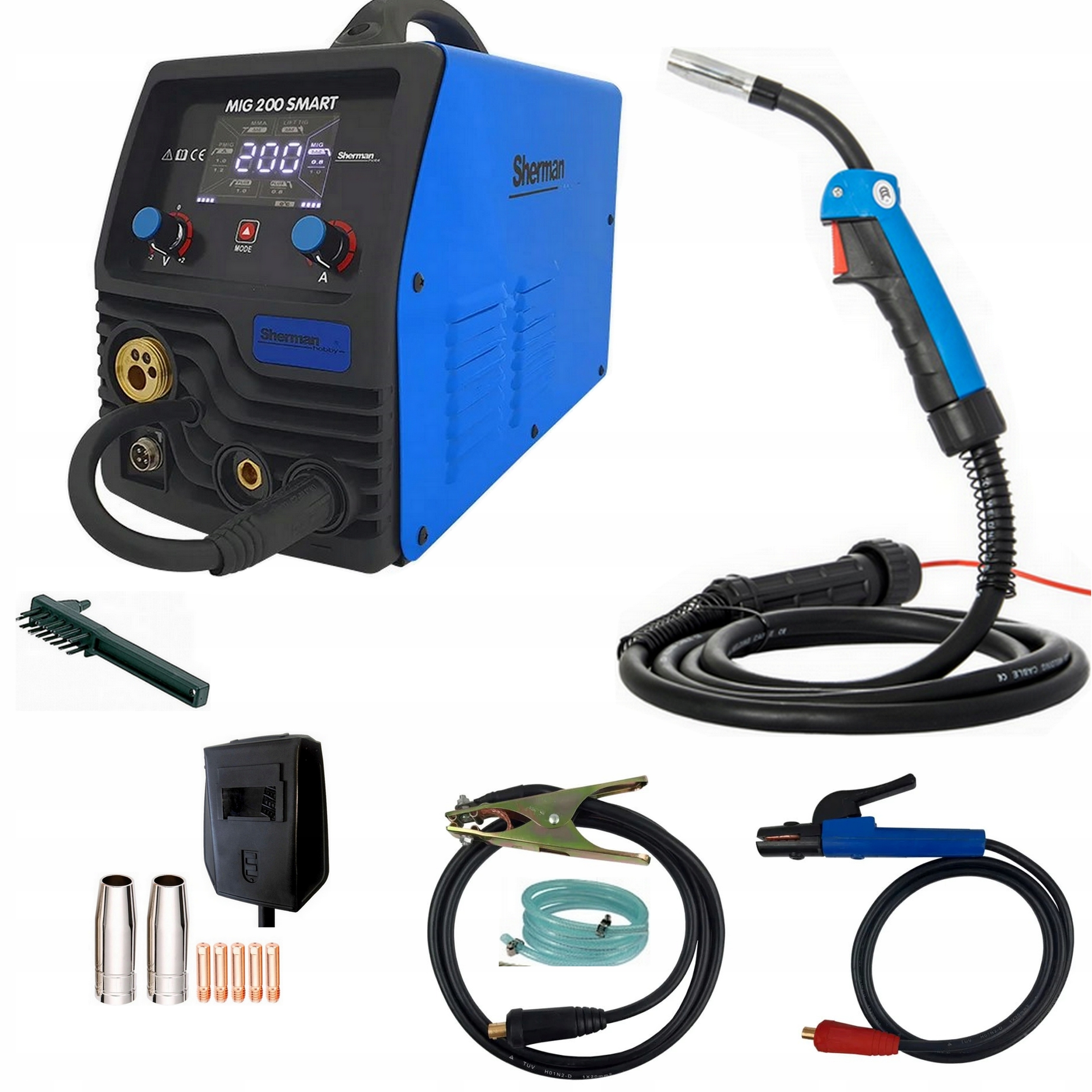 Spawarka półautomat Migomat Sherman Smart 200 synergia