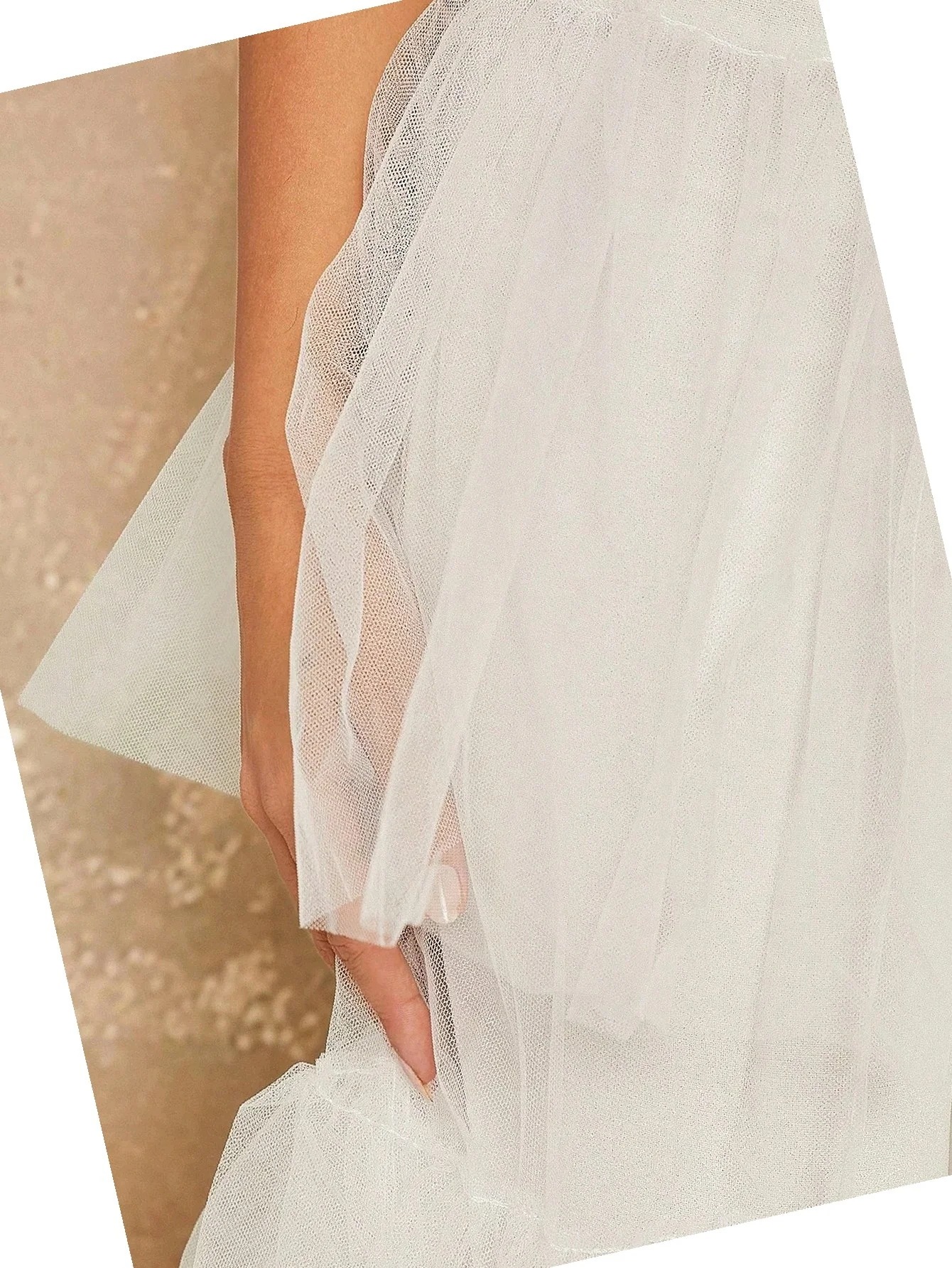 Elegantní kombinéza Bílá Na Večírky Z Dámské Sítě Odhalená Ramena Xs 34