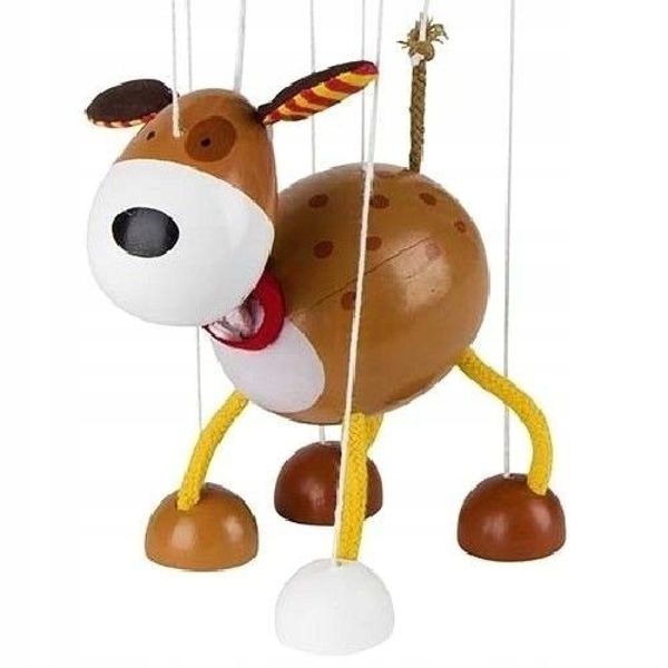 

Marionetka na sznurku drewniany Pies Goki