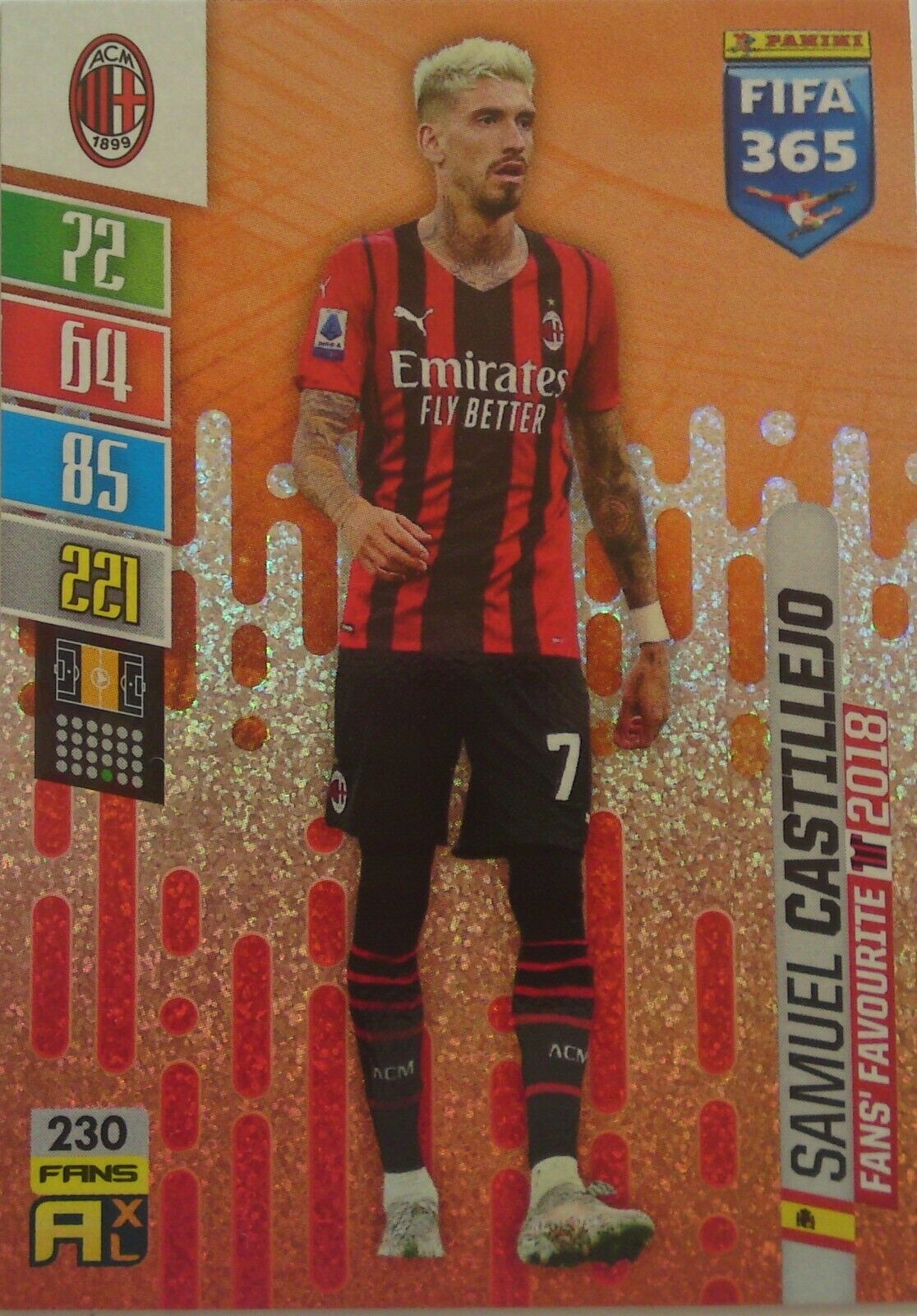 Fifa 365 2022 Fans' Favourite Castillejo 230