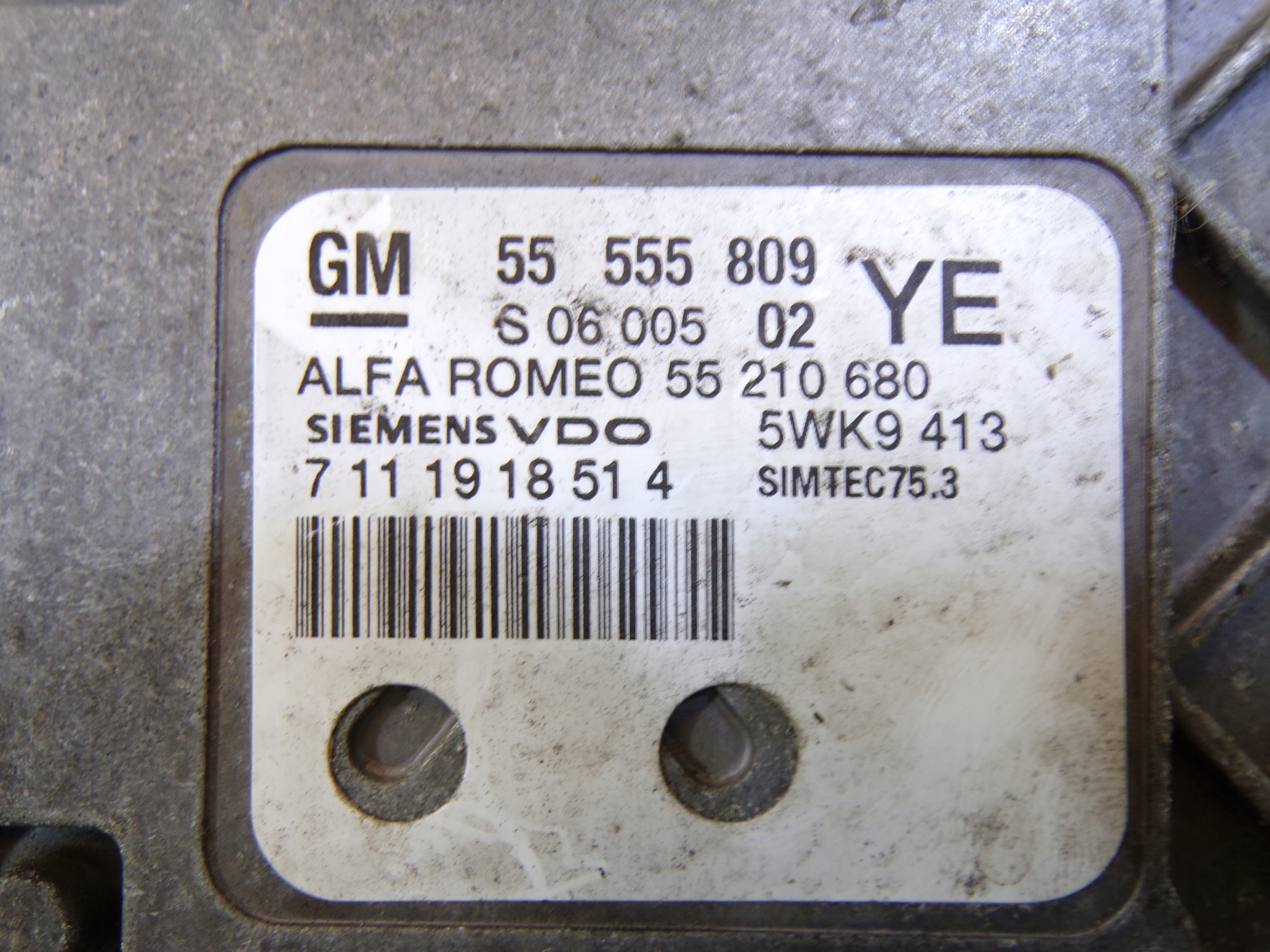 running board STARTOWY ALFA ROMEO 159 1.8b 55555809