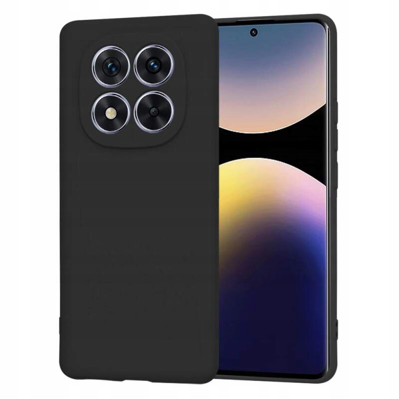 Techsuit SoftFlex etui do Xiaomi Redmi Note 14 Pro 5G Poco X7 – Czarne