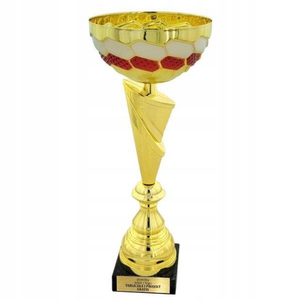 Krásný vysoký pohár v národních barvách Polska 42 cm Gravírování Bonus