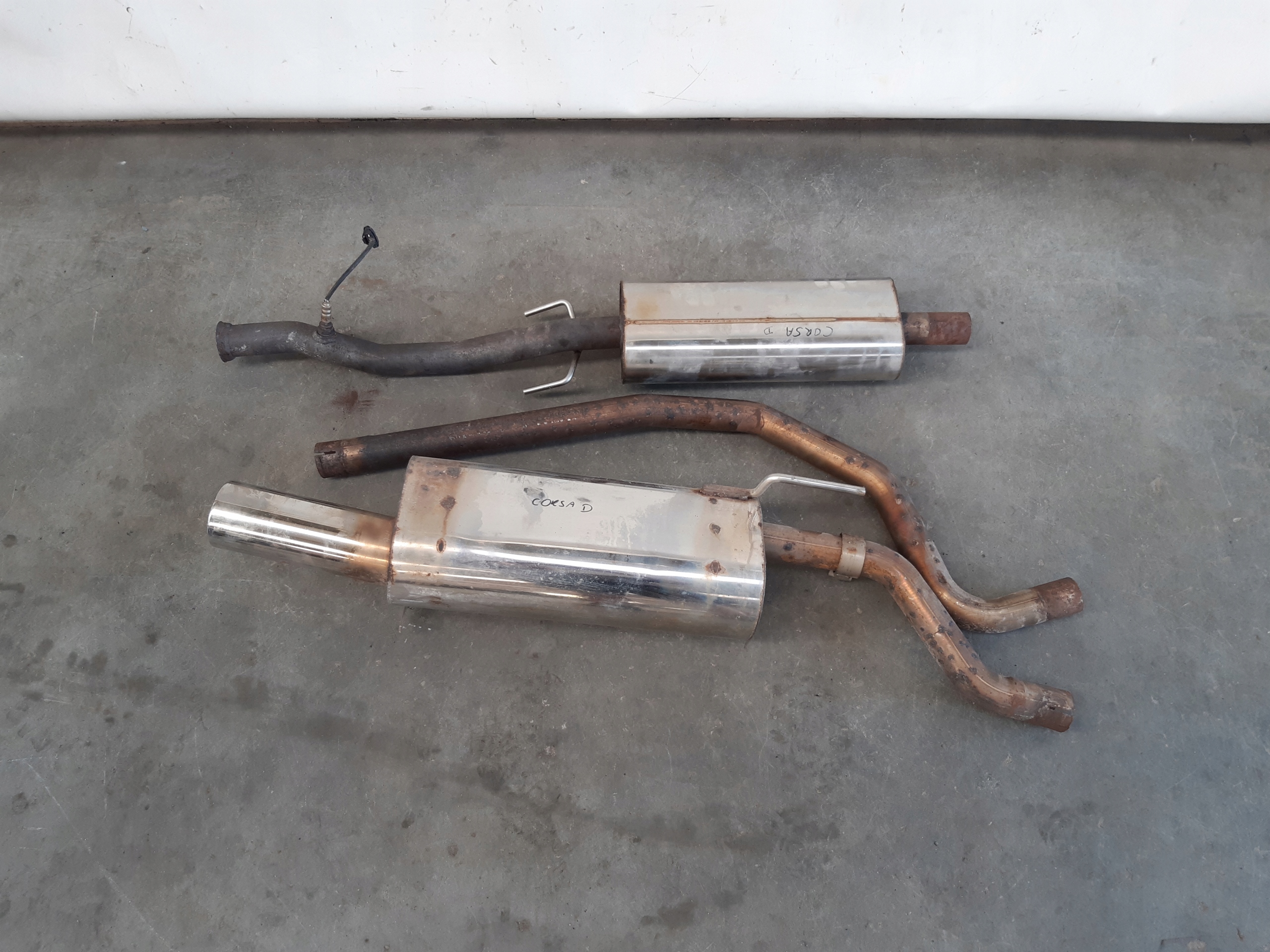 Tlumiki FOX nierdzewka Opel Corsa D 1,2 16V