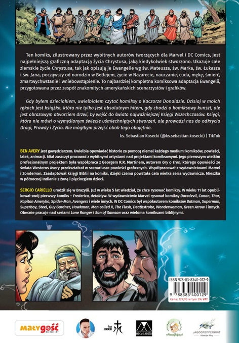 Jezus – komiks ISBN 9788383400129