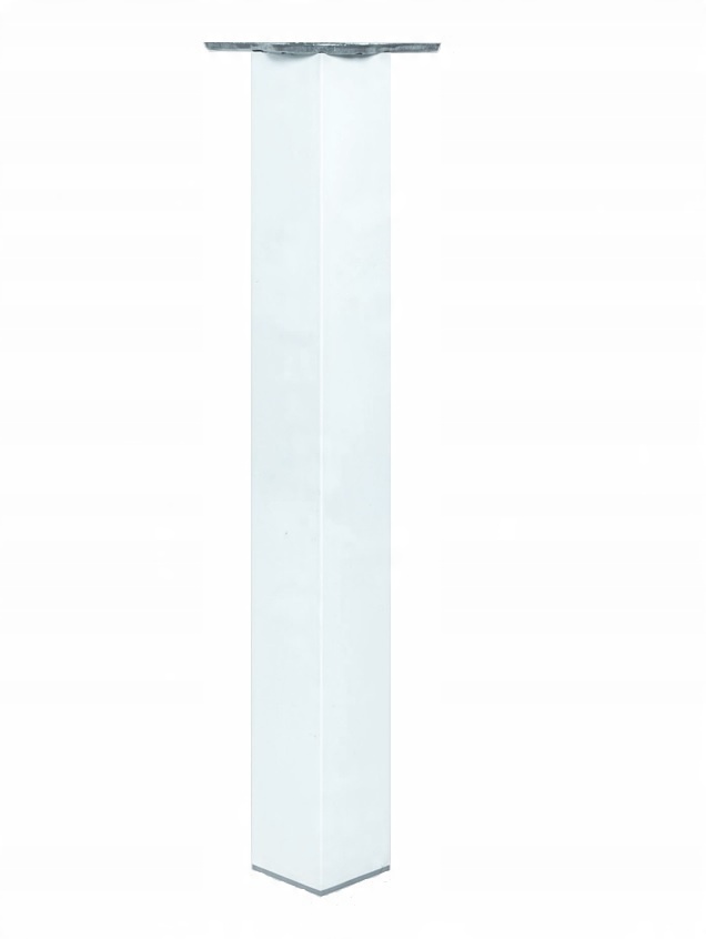 

Noga Nogi Do Stołów L-820 Kwadrat Alu 80x80 Biała