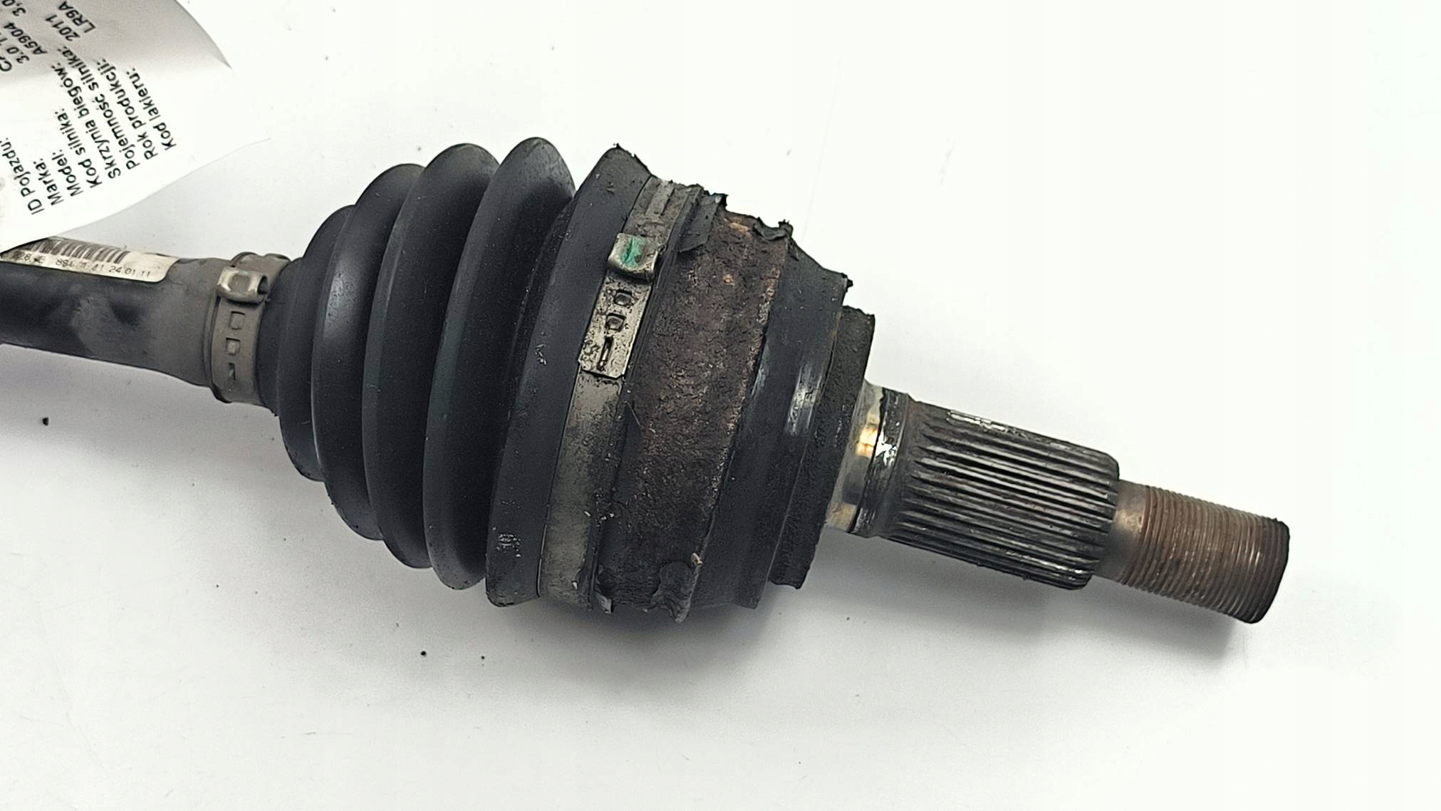 semi-axis left front 7P0407271B 3.0 D PORSCHE CAYENNE II 7P5 92A