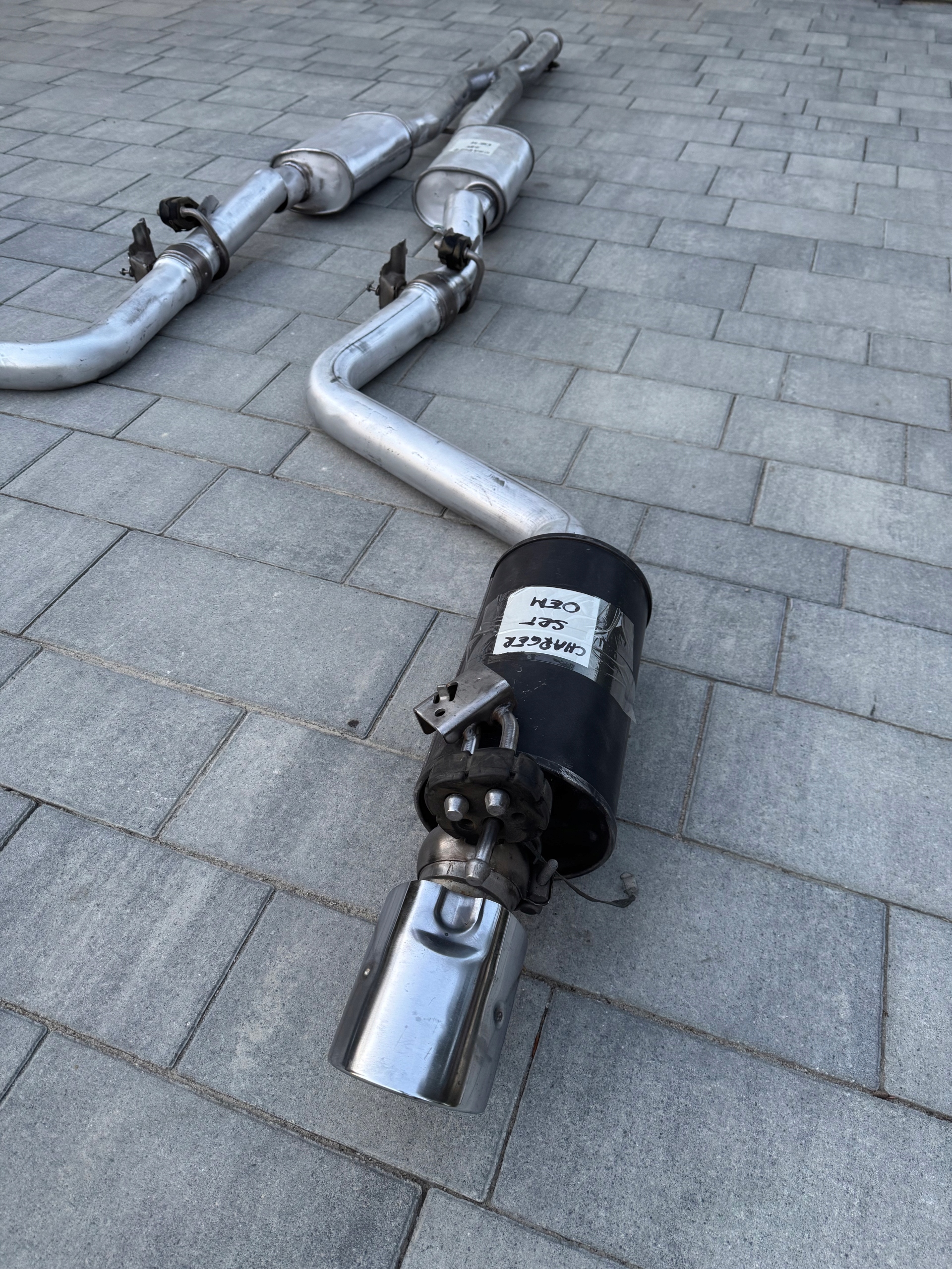 Dodge CHALLENGER система выпускной 2015+