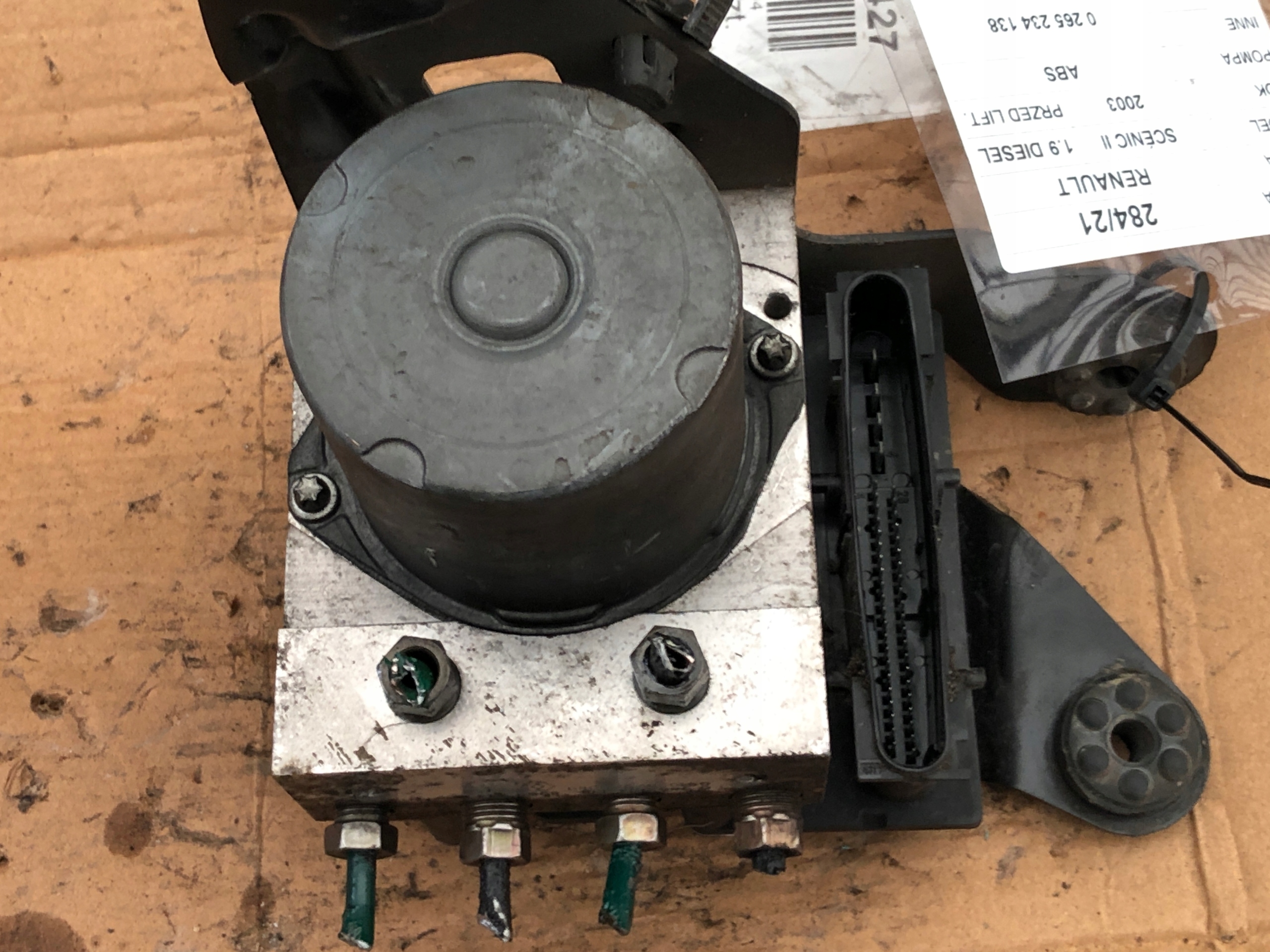 POMPA ABS RENAULT SCENIC II 1,9DCI 0265234138