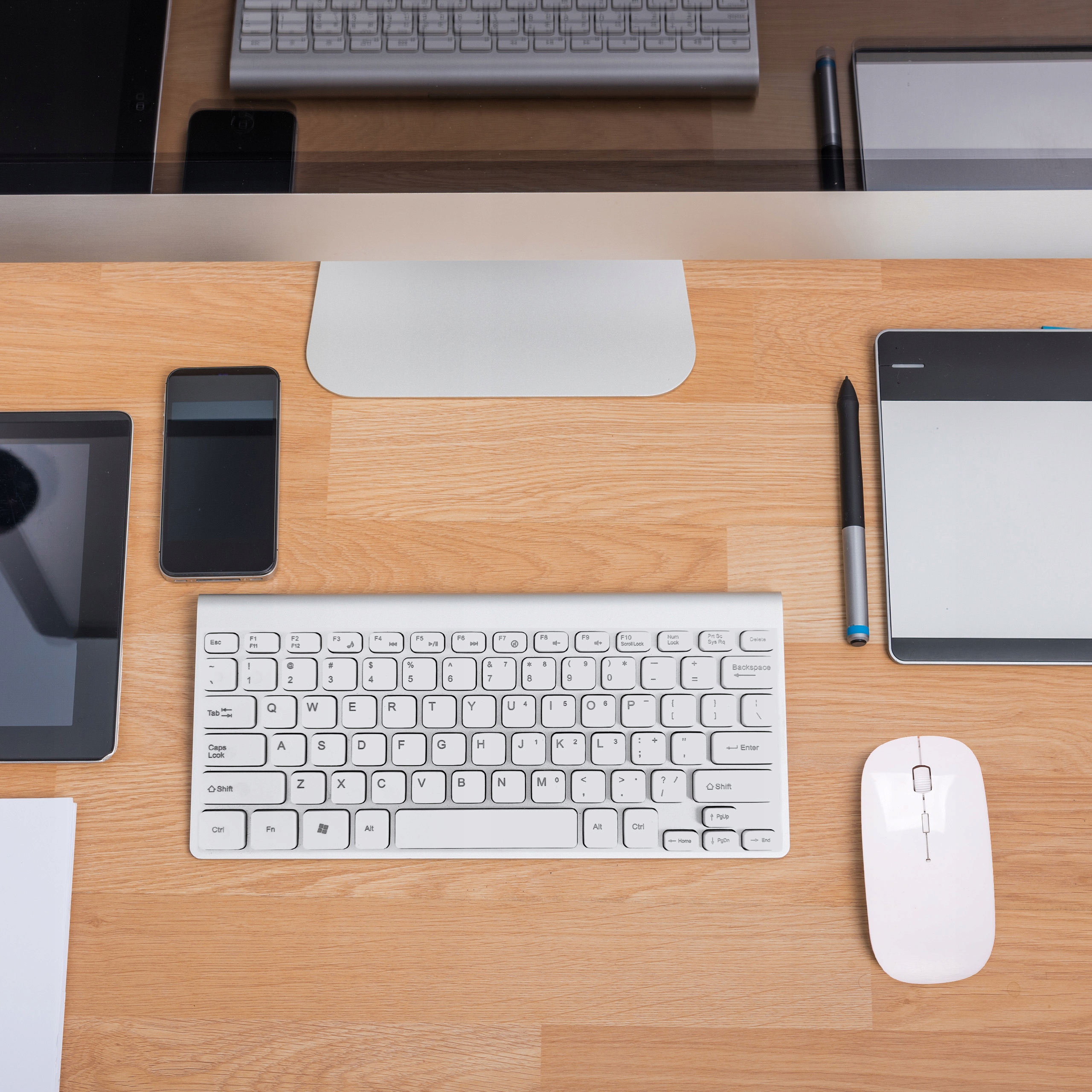 KLAWIATURA BEZPRZEWODOWA MYSZ ZESTAW USB MINI SLIM Producent retoo