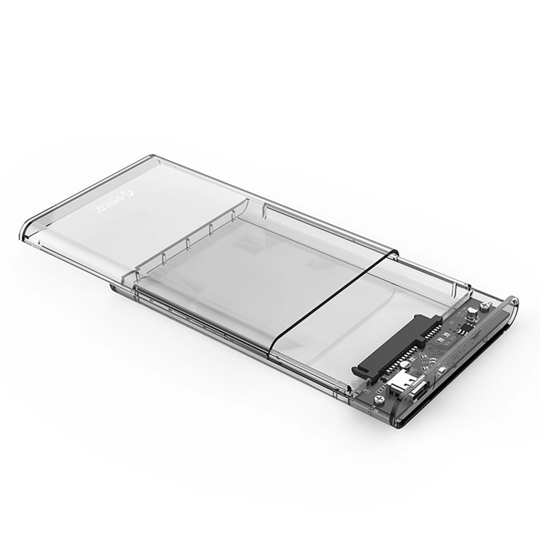 Kieszeń dyskowa Orico 2139C3 2,5" Hdd/ssd Usb-c 5Gb/s przezroczysta