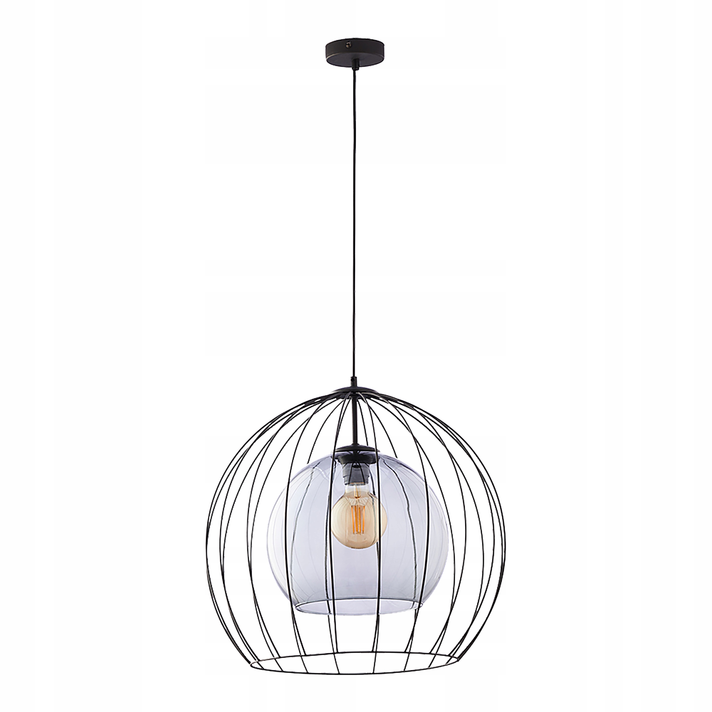 Závesná lampa Dunia 500 1P max. 15W E27 čierna