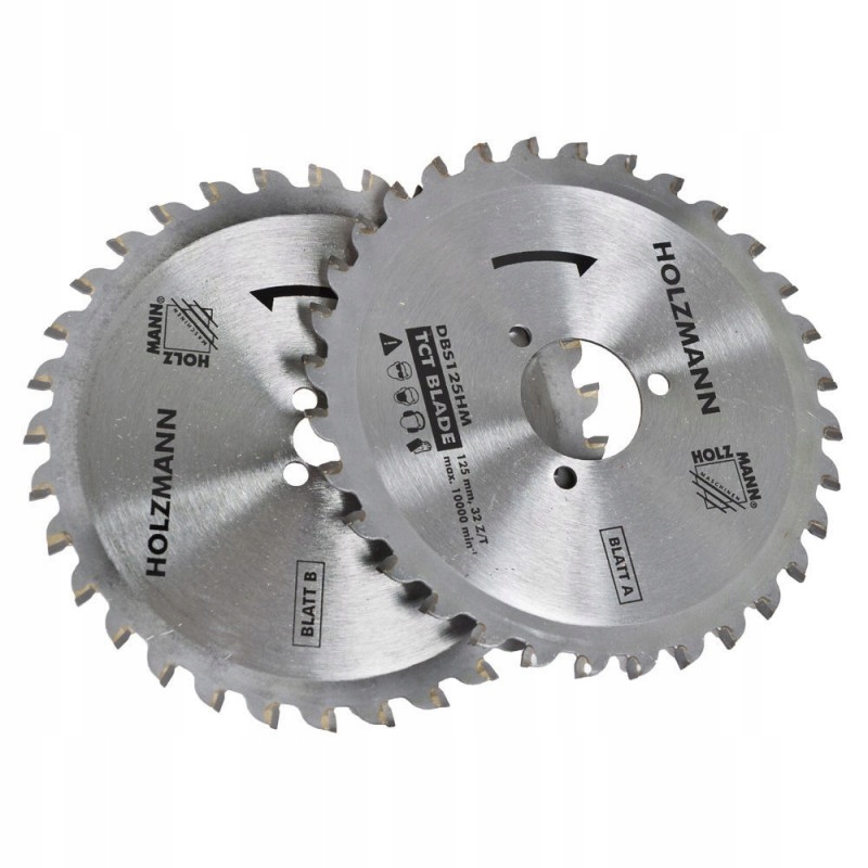 Hm kotouče 2 ks Holzmann DBS125HM pilový kotouč