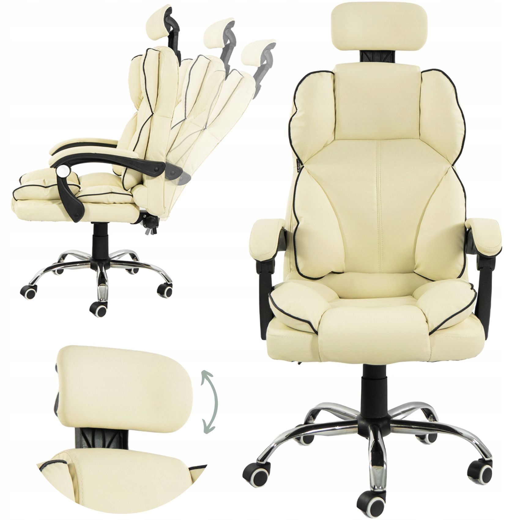 Kancelárska Stolička, Nastaviteľná, Otočná Stolička Do Kancelárskej Izby Artnico