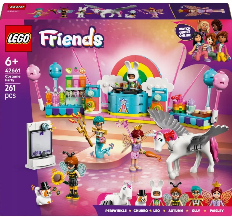 stavebnice Lego Friends 42661 Oblekový ples s jednorožcem a vílou
