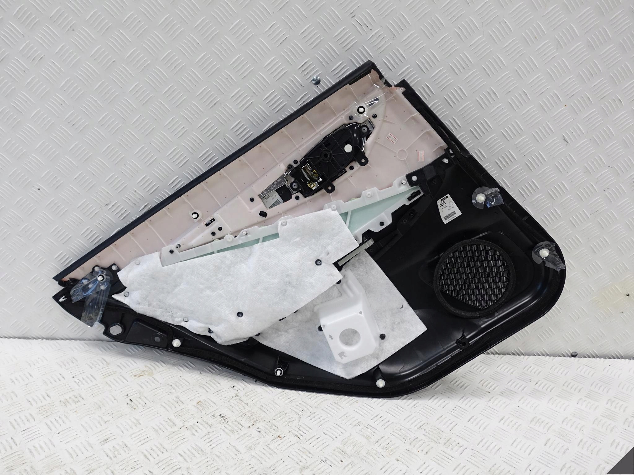 INFINITI Q50 upholstery leather black right rear part