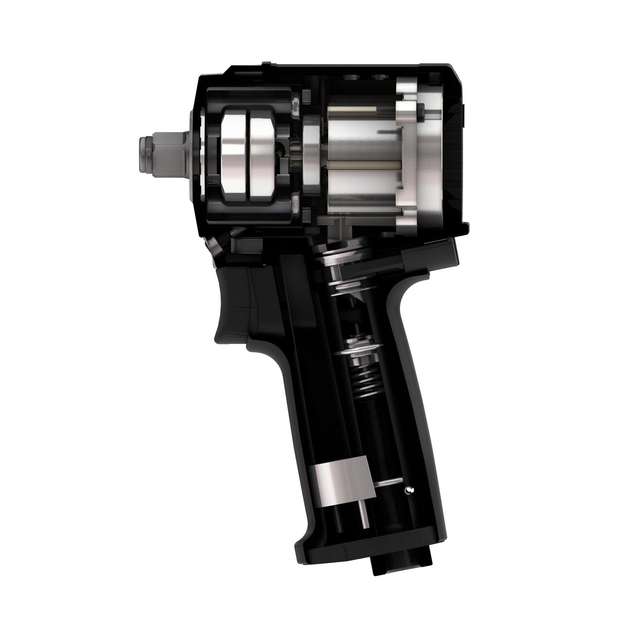 KLUCZ UDAROWY PNEUMATYCZNY RODCRAFT 1/2" - RC2203 1254 NM KOMPAKTOWY Marka Rodcraft