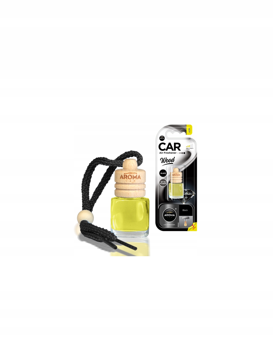 Aroma Car Wood Denim Black op. 6 ml