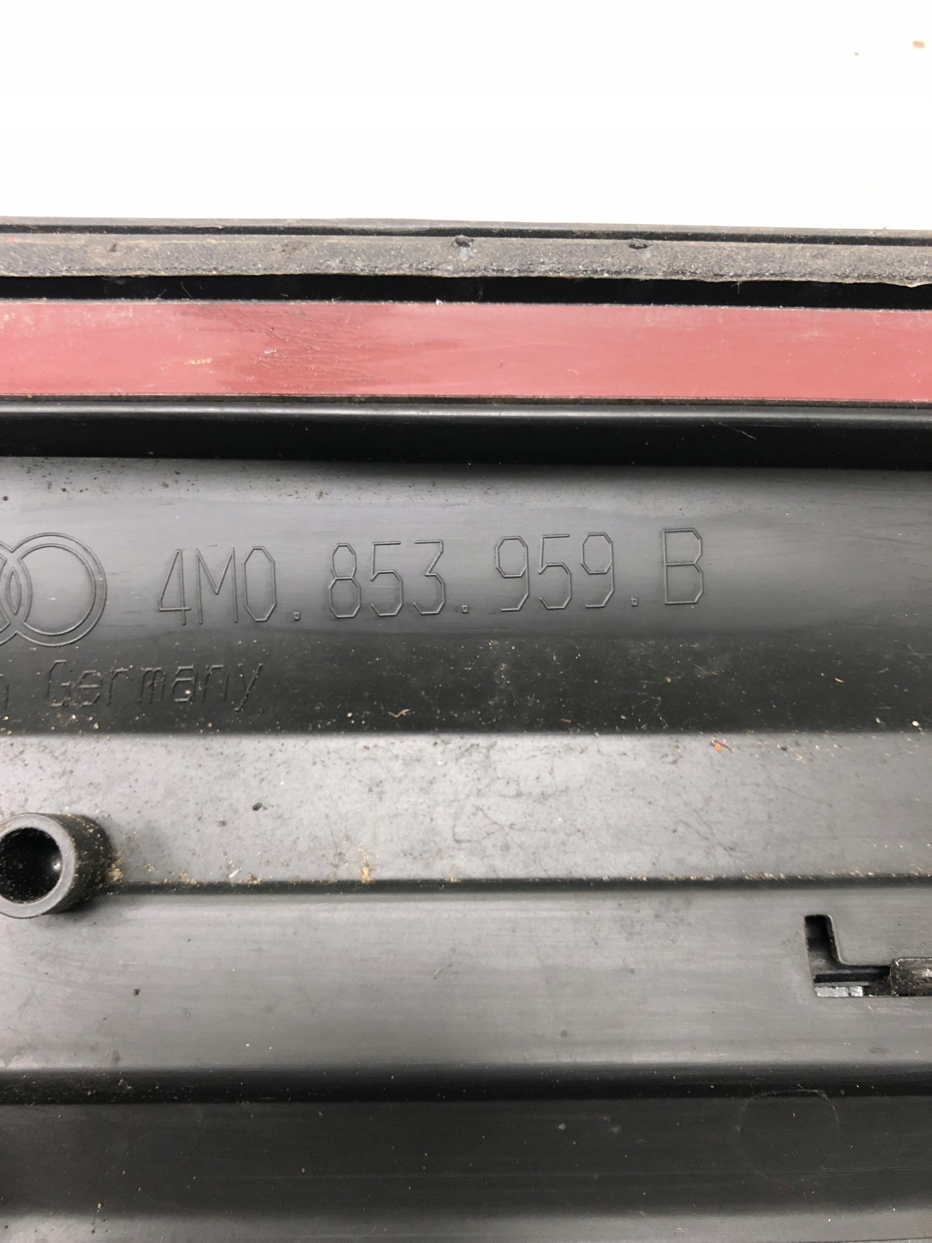 moulding door left front AUDI Q7 4M 4M0853959B