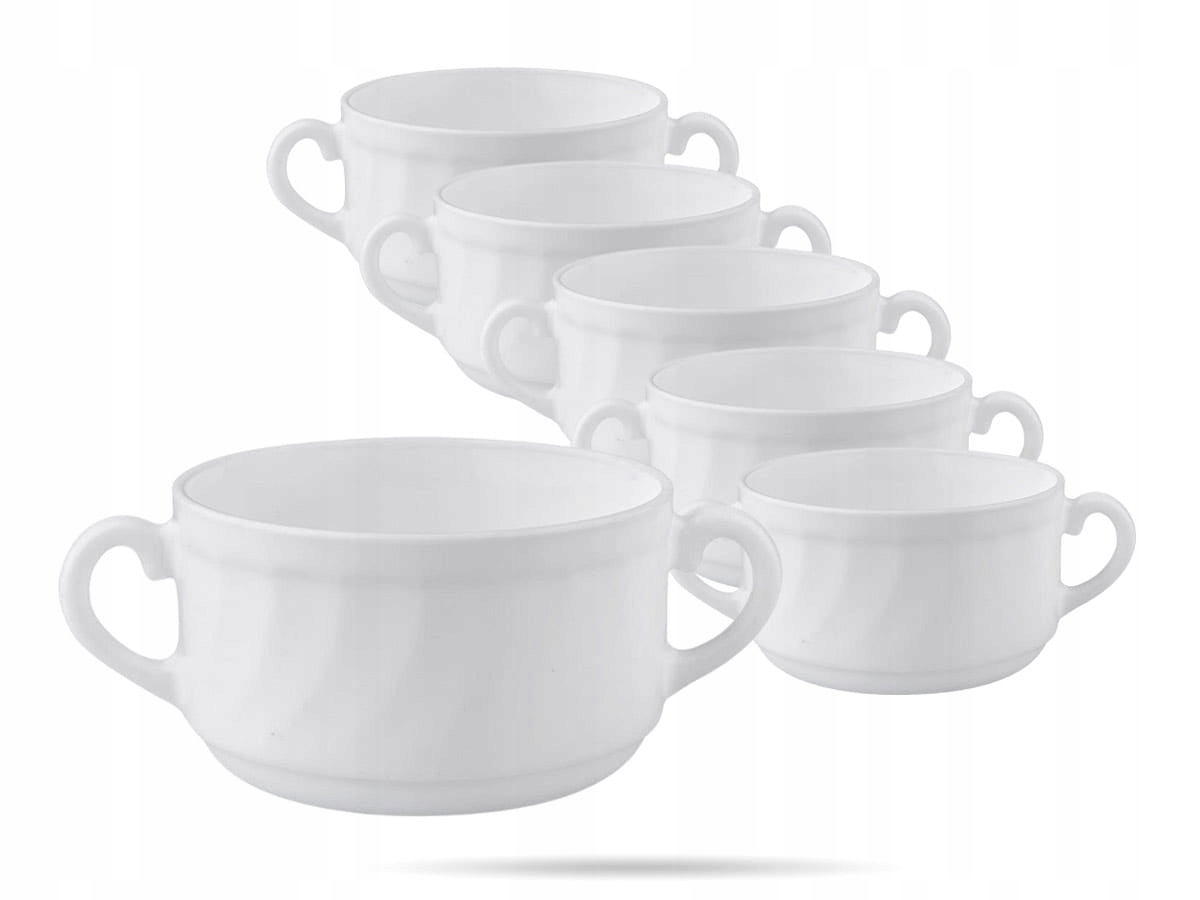 Bulionówka flaczarka salaterka 10 cm 300 ml zestaw 6 szt Trianon Luminarc