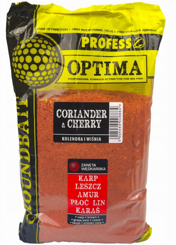 Zanęta Profess Optima Kolendra Wiśnia 1kg