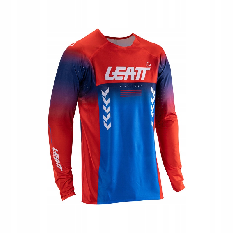 Mikina Leatt Moto 5.5 Ultraweld Royal Blue Red M