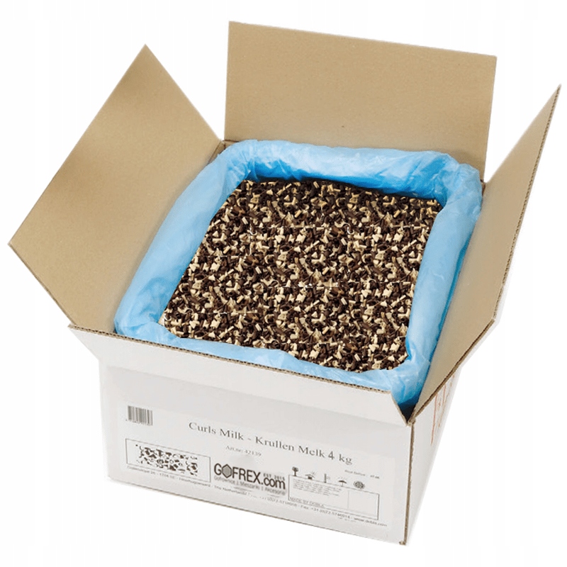 Levně Hobliny Choco-white Posypka Mléčná Čokoláda 4 kg