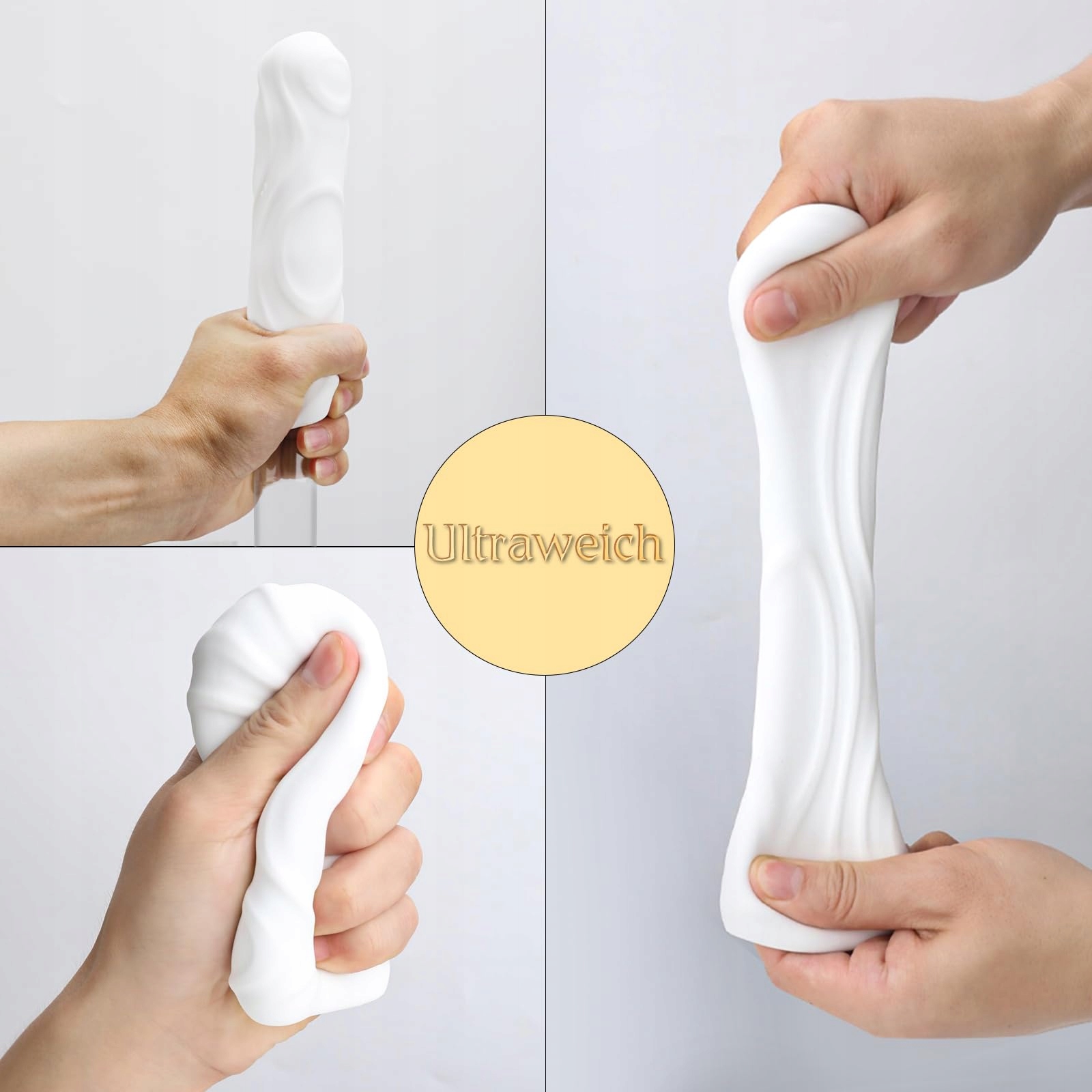 EGG MASTURBATOR Silikonowa Kieszonkowa Waginka Dla Mężczyzn — miniatura 5