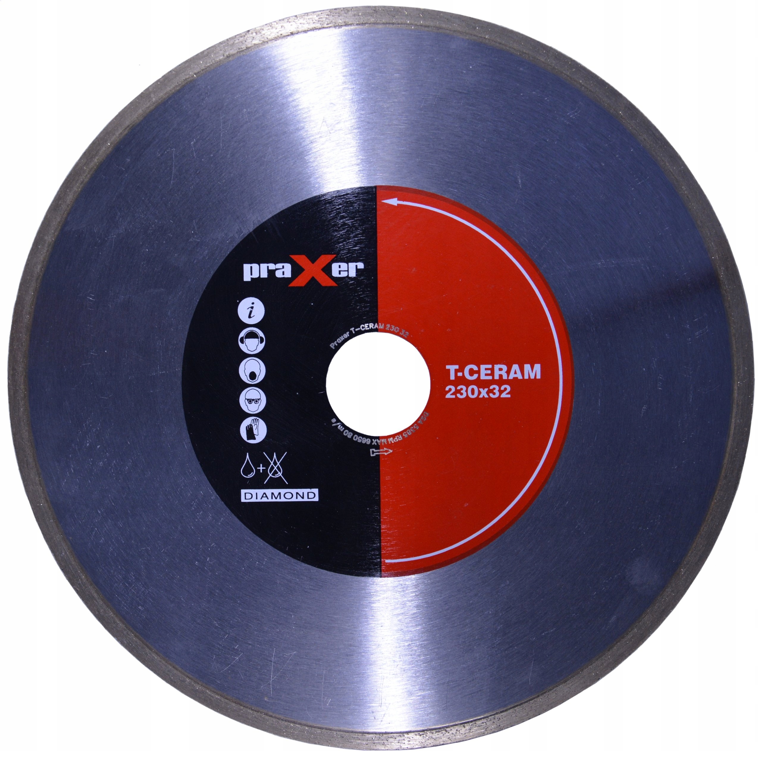 Diamantový kotouč pro keramiku T-ceram 230 mm Praxer