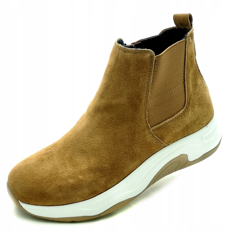 Módní dámské kotníkové boty Kožené DBT3212