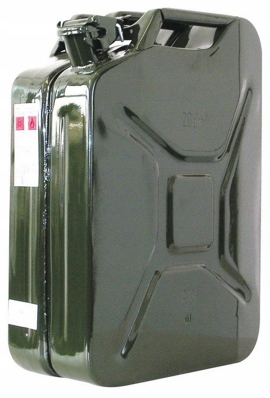 Huka HK-12600 kanystr plechový na těkavé látky 20 l, zelený