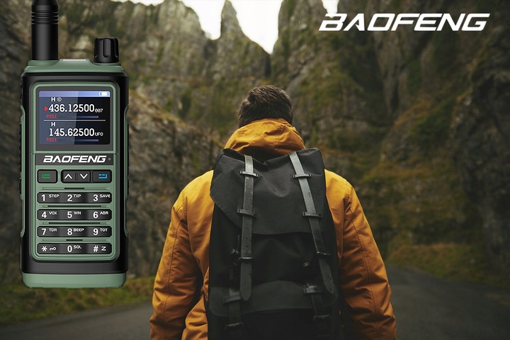 Krótkofalówka Radiotelefon Baofeng UV-17E Walkie Talkie PMR VHF UHF USB-C Liczba sztuk 1 szt.