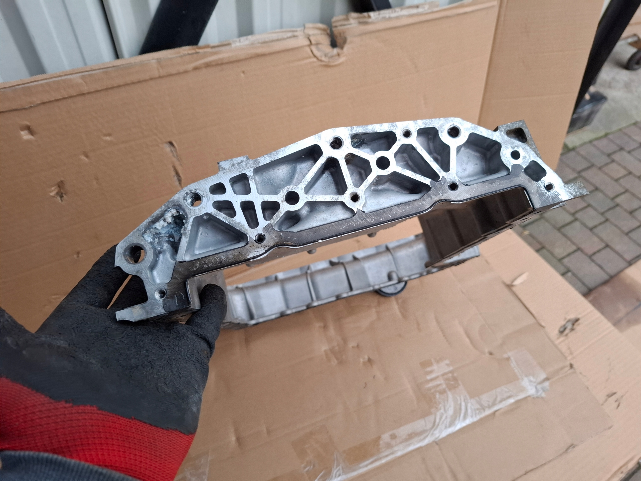 AUDI 4,0 TFSI RS6 C8 23r RS7 Ölwanne KARTER 0P2103603J