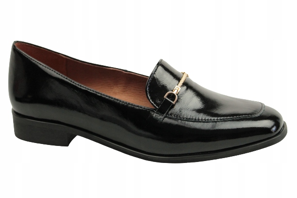 Polobotky Veronna 1335 36 Černý lak