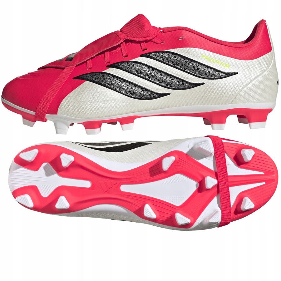 Adidas Predator Club Ft Fg (39 1/3) Boty Lanky Unisex Červená