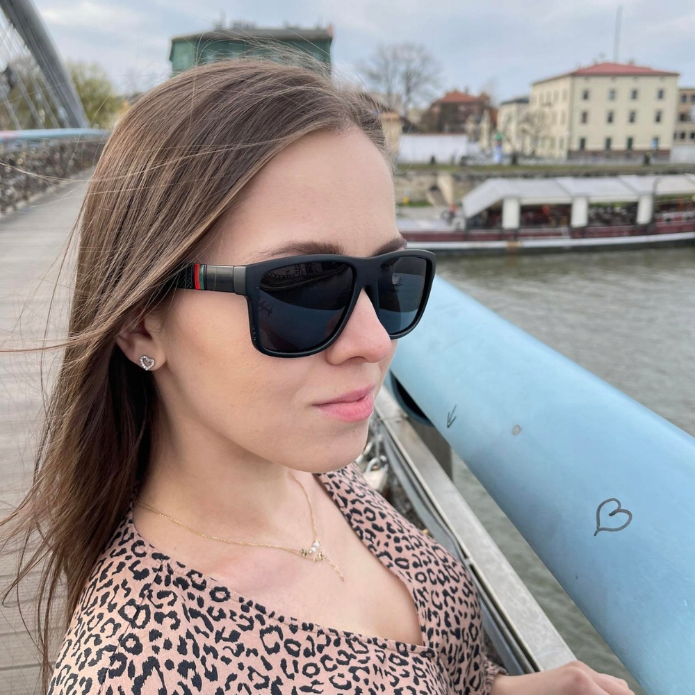 OKULARY PRZECIWSŁONECZNE MĘSKIE POLARYZACYJNE Z ETUI GRATIS DUŻE CZARNE Szerokość soczewki 60 mm