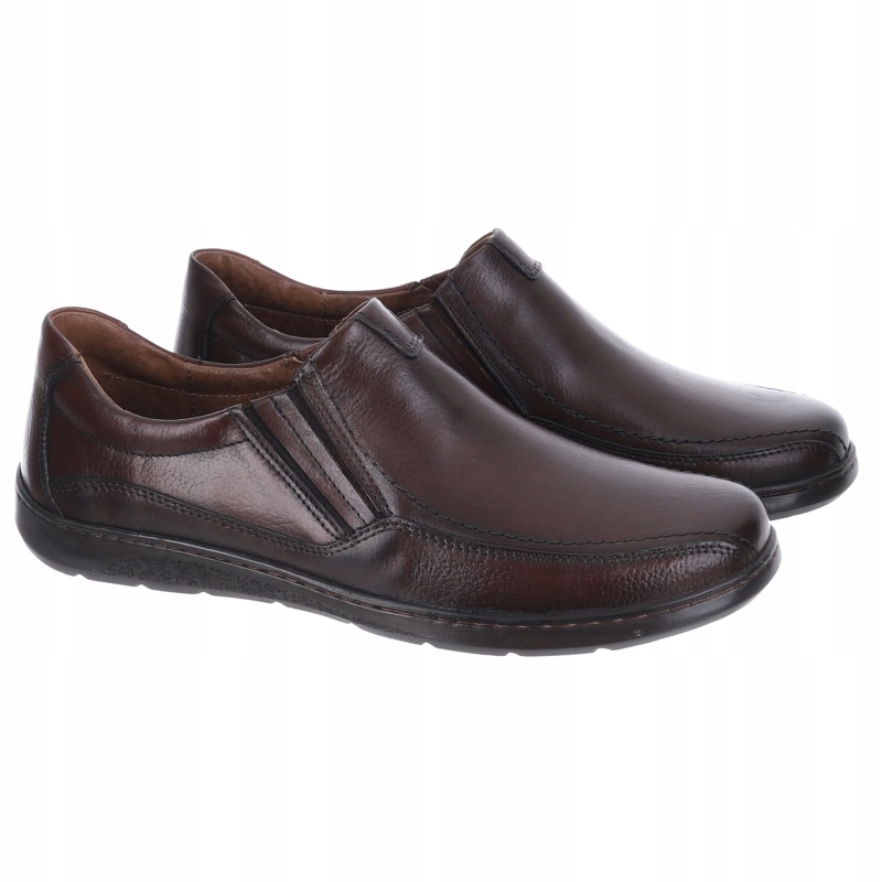 Pánské polobotky Fabio PAL-982 Fw hnědé VEL.41