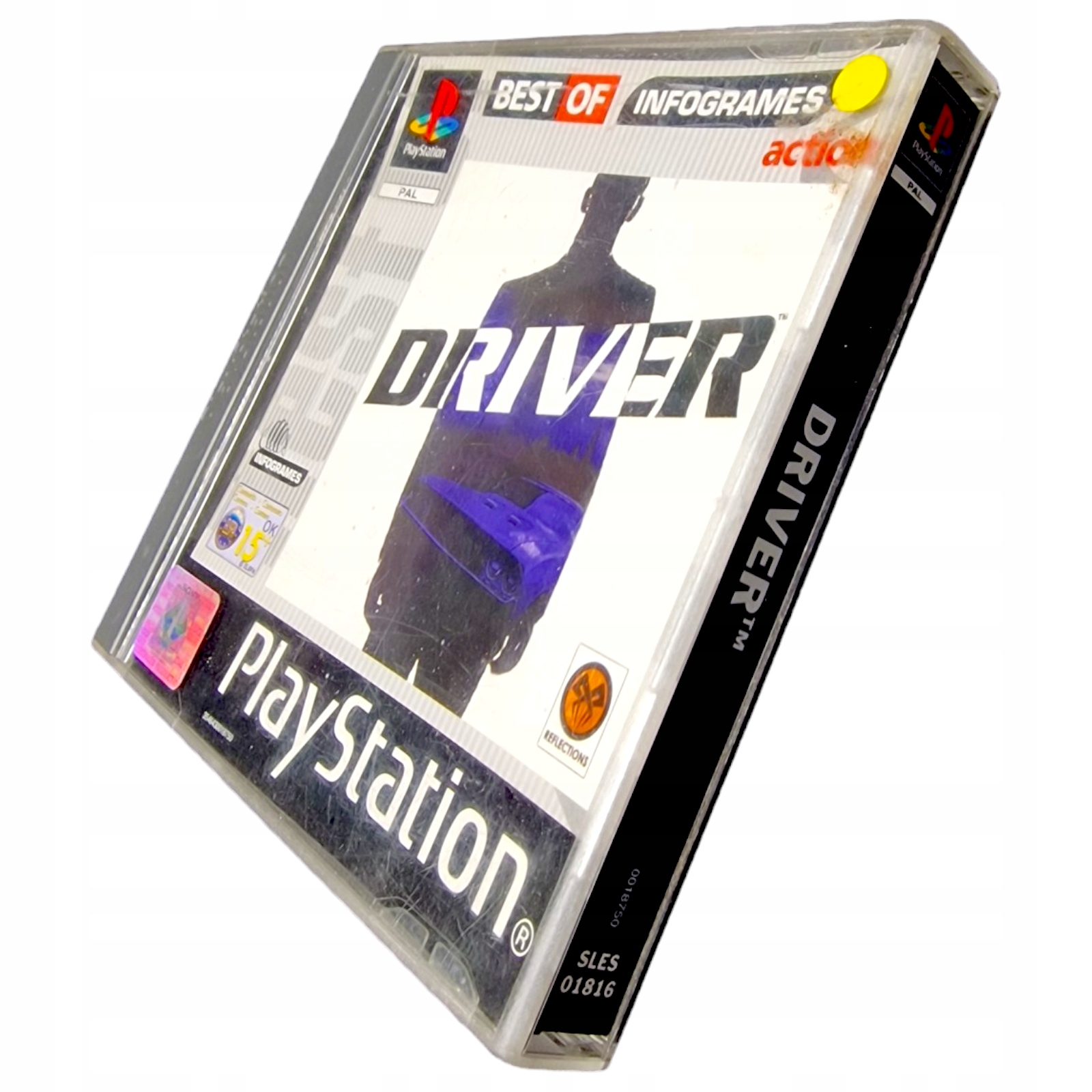 Gra DRIVER PIERWSZA CZĘŚĆ - WYD. ANGIELSKIE - PSX Sony PlayStation (PSX) #1 Tytuł DRIVER PIERWSZA CZĘŚĆ - WYD. ANGIELSKIE - PSX