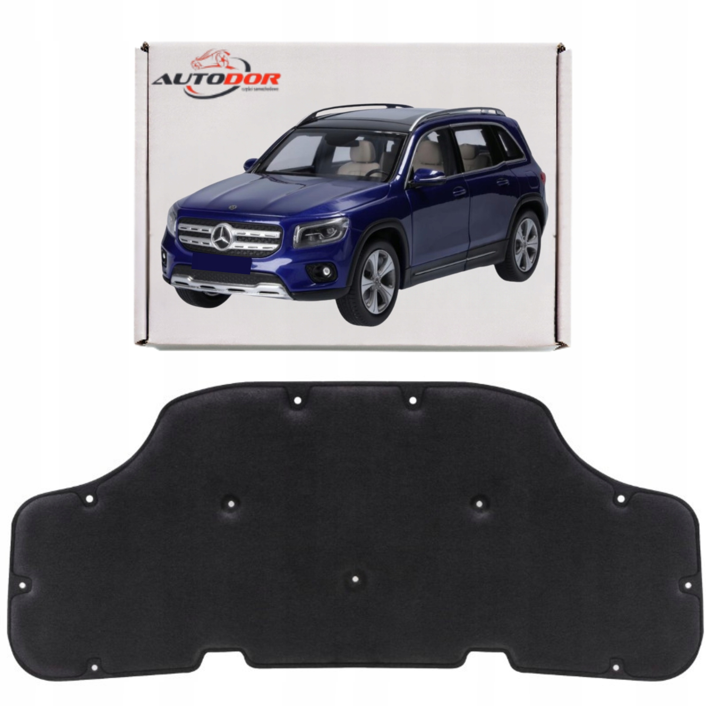 Mercedes Glb X247 2019-TLUMICÍ Podložka Izolační Kryt Masky A2476822800