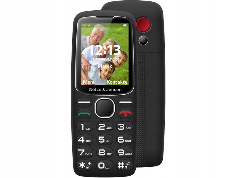 Telefon Götze & Jensen GFE303 Czarny