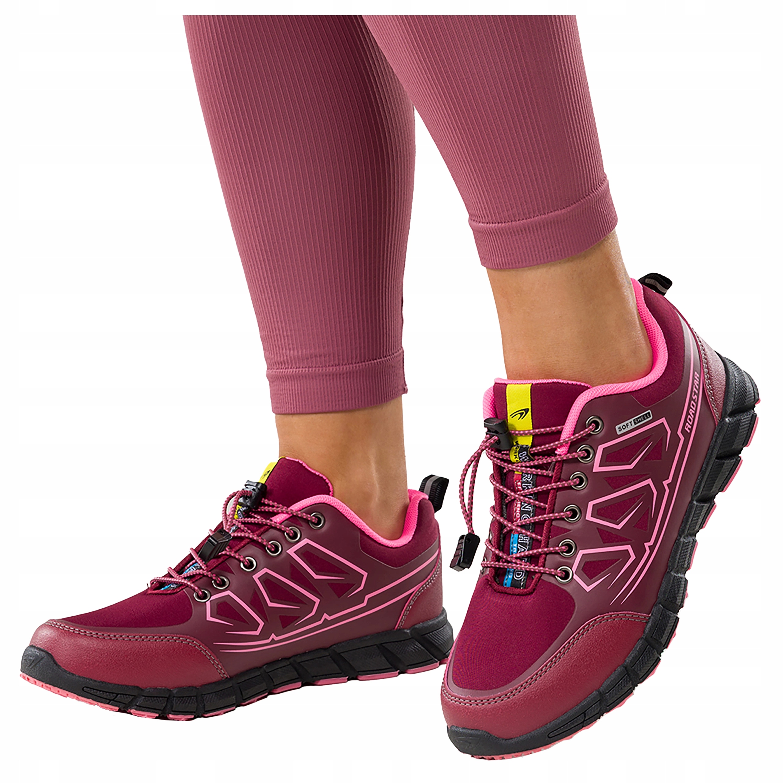 Sportovní dámské Trekingové boty Prodyšný Softshell Lehké Pohodlné r 39