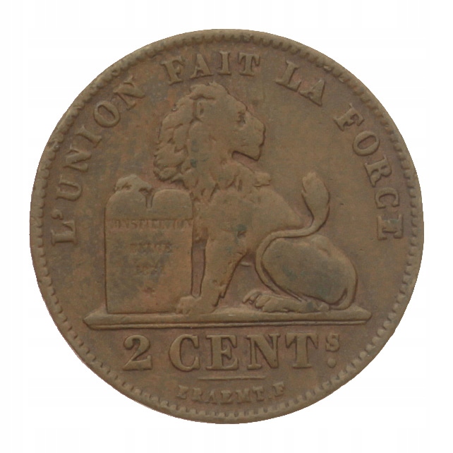 [M11092] Belgia 2 cent 1905