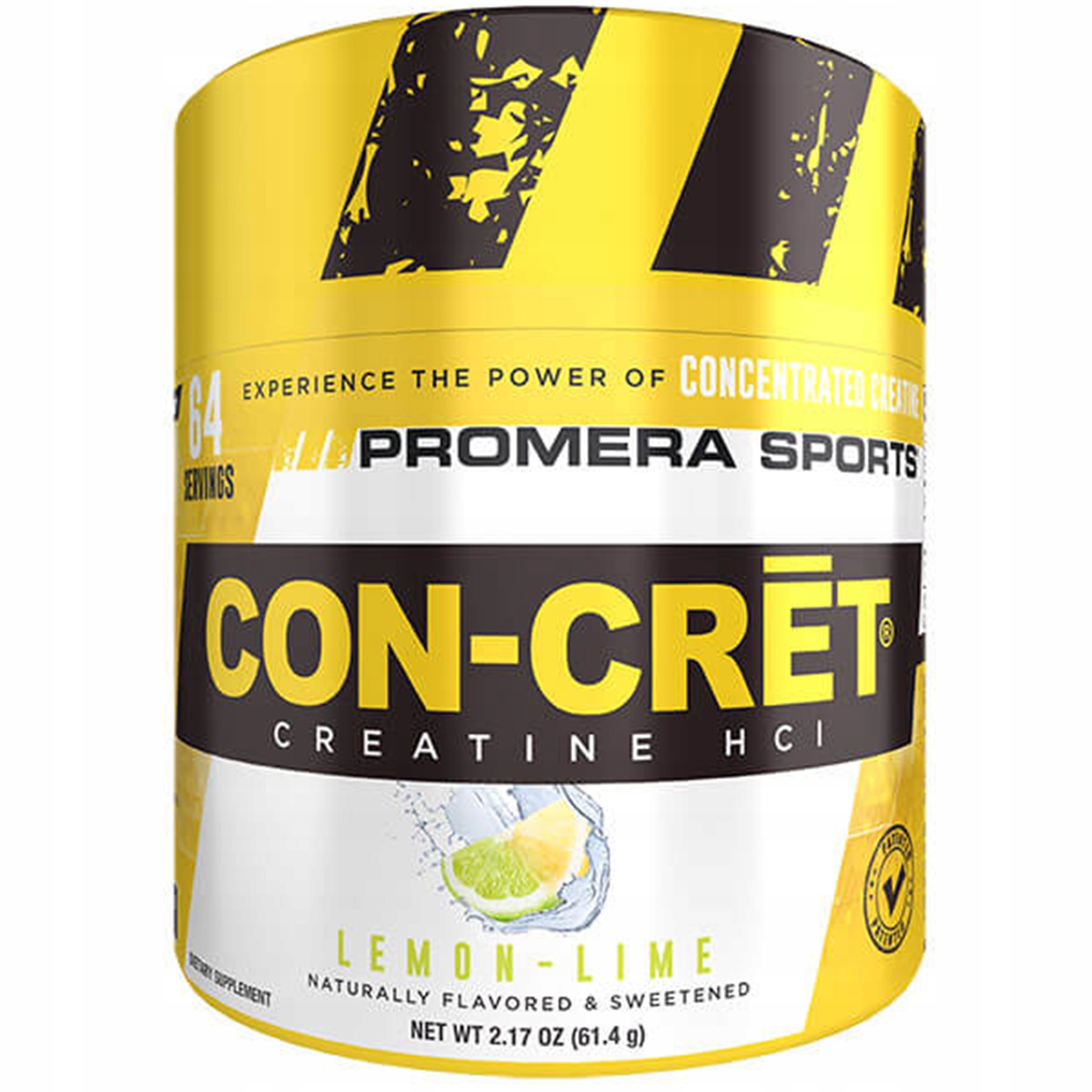 Kreatin Con-cret 64 Porcí Ananasový chlorid Síla Trénink 124 g