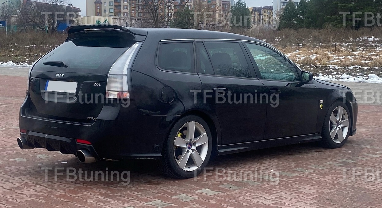 спойлер спойл SAAB 9-3 93 универсал 02-11 Тюнинг