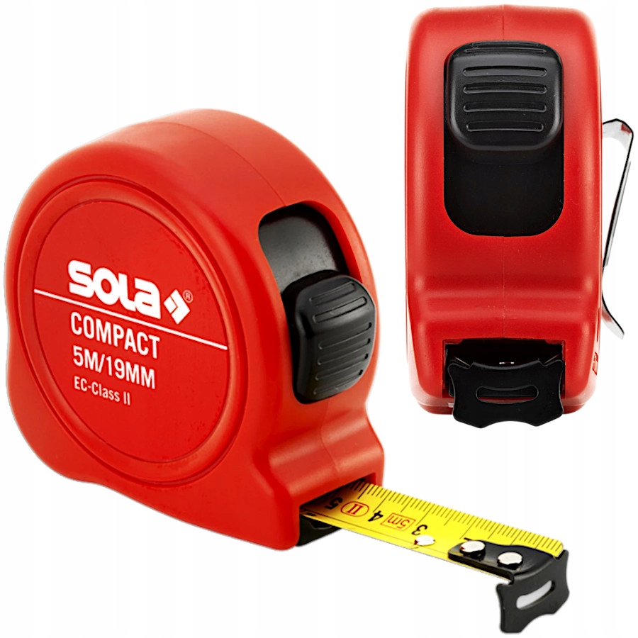 

Miara zwijana 5m Sola Compact Co taśma stalowa